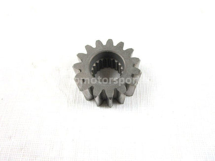 A used Final Drive Gear 15T from a 2001 TRX350ES Honda OEM Part # 23621-HN5-670 for sale. Honda ATV parts… Shop our online catalog… Alberta Canada!