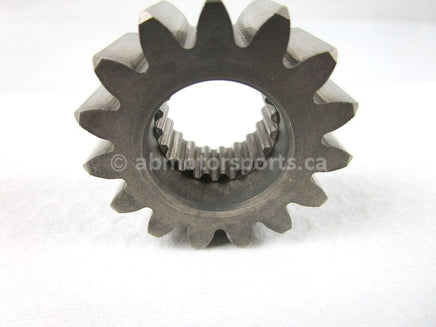 A used Final Shaft Gear 15T from a 2002 TRX 350 FM Honda OEM Part # 23621-HN5-670 for sale. Honda ATV parts… Shop our online catalog… Alberta Canada!