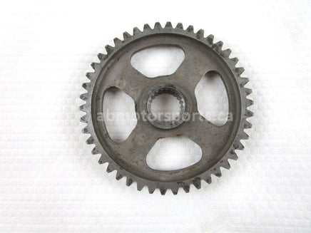 A used Front Drive Gear 46T from a 1995 TRX 300FW Honda OEM Part # 21703-HM5-730 for sale. Honda ATV parts… Shop our online catalog… Alberta Canada!