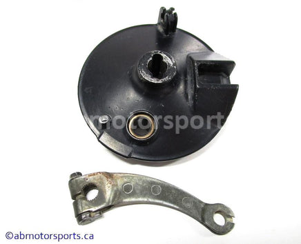Used Honda Dirt Bike XR 80R OEM Part # 45100-GN1-760ZA OR 45100GN1760ZA BRAKE PANEL FRONT for sale