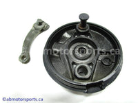 Used Honda Dirt Bike XR 80R OEM Part # 45100-GN1-760ZA OR 45100GN1760ZA BRAKE PANEL FRONT for sale