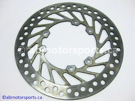 Used Honda Dirt Bike CRF 450R OEM part # 45351-KZ4-J30 front brake disc for sale