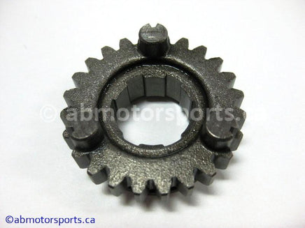 Used Honda Dirt Bike XR 80R OEM part # 23511-115-010 OR 23511115010 top countershaft gear 24 teeth for sale