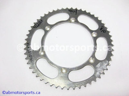 New Honda Dirt Bike CR 125R OEM part # 41203-444-810 or 41203444810 rear wheel sprocket 53 teeth for sale