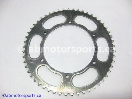 New Honda Dirt Bike CR 125R OEM part # 41203-444-810 or 41203444810 rear wheel sprocket 53 teeth for sale