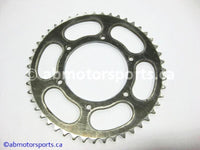 New Honda Dirt Bike CR 250M OEM part # 41203-357-020 or 41203357020 rear wheel sprocket 47 teeth for sale