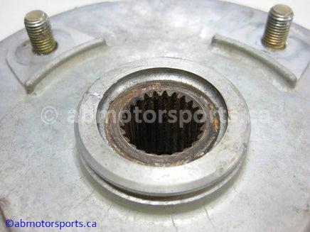Used Kawasaki Bayou 400 OEM Part # 41038-1202 rear brake drum for sale