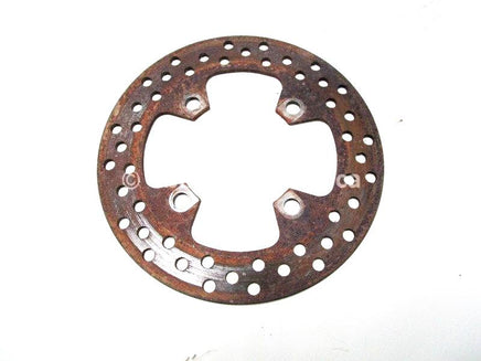 Used Kawasaki ATV BRUTE FORCE 750 OEM part # 41080-1513 front brake disc for sale