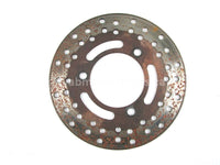 A used Brake Disc F from a 1993 BAYOU 400 Kawasaki OEM Part # 41080-1216 for sale. Kawasaki ATV online? Oh, Yes! Find parts that fit your unit here!