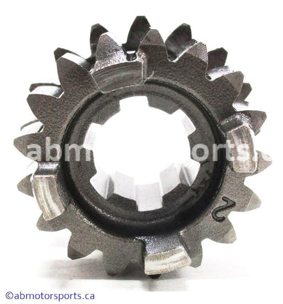 Used Kawasaki Dirt Bike KX 125 OEM part # 13260-1749 input shaft gear for sale