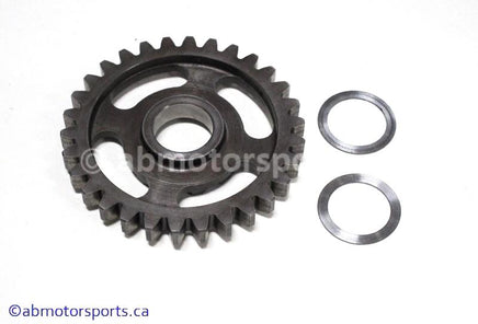 Used Kawasaki Dirt Bike KX 125 OEM part # 59051-1364 kick starter spur gear for sale