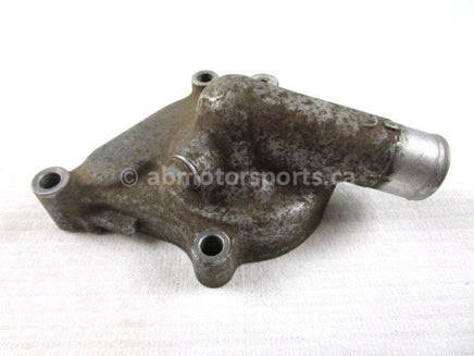 A used Thermostat Cover Upper from a 2009 TERYX 750LE Kawasaki OEM Part # 16160-0046 for sale. Kawasaki parts near Edmonton? We ship daily across Canada!