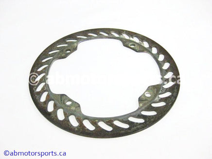 Used Polaris ATV OUTLAW 500 OEM part # 5249138 rear brake disc for sale