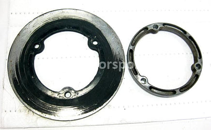 Used Polaris ATV MAGNUM 425 4X4 OEM part # 5211585-067 sprocket guard and spacer for sale