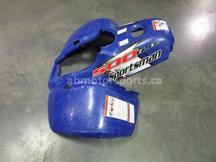 A used Front Fender from a 2004 SPORTSMAN 500 Polaris OEM Part # 2632299-341 for sale. Polaris ATV salvage parts! Check our online catalog for parts!