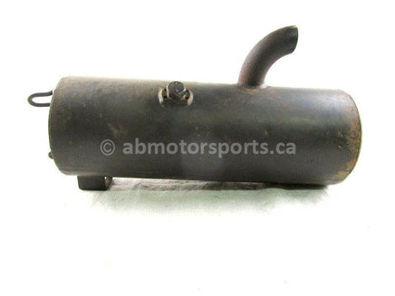 A used Exhaust Silencer from a 2012 SPORTSMAN 500 Polaris OEM Part # 1261042-489 for sale. Polaris ATV parts near Edmonton? We ship daily across Canada!