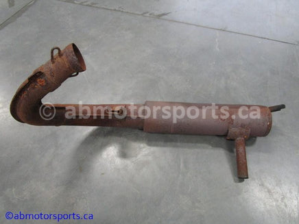 Used Polaris Snowmobile INDY LITE OEM Part # 1260553-029 MUFFLER for sale
