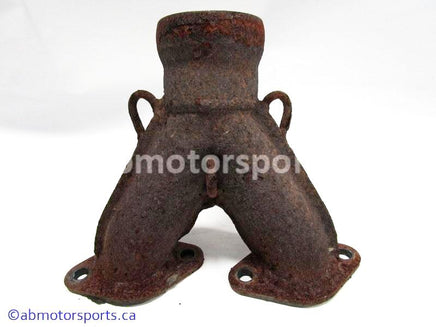 Used Polaris Snowmobile INDY LITE OEM Part # 1260497-029 EXHAUST MANIFOLD for sale