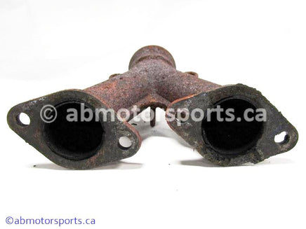 Used Polaris Snowmobile INDY LITE OEM Part # 1260497-029 EXHAUST MANIFOLD for sale