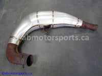 Used Polaris Snowmobile RMK 800 OEM Part # 1261123 EXHAUST PIPE for sale