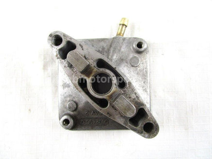 A used Exhaust Valve Base from a 2012 RMK PRO 800 - 163 INCH Polaris OEM Part # 1204445
 for sale. Check out our online catalog for more parts!