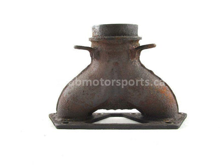 A used Exhaust Manifold from a 2000 RMK 600 Polaris OEM Part # 1260757-029 for sale. Check out Polaris snowmobile parts in our online catalog!
