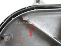 A used Chaincase Cover from a 2003 RMK VERTICAL ESCAPE 800 Polaris OEM Part # 5631354 for sale. Check out Polaris snowmobile parts in our online catalog!