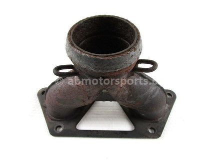 A used Exhaust Manifold from a 2003 RMK VERTICAL ESCAPE 800 Polaris OEM Part # 1261124-029 for sale. Check out Polaris snowmobile parts in our online catalog!