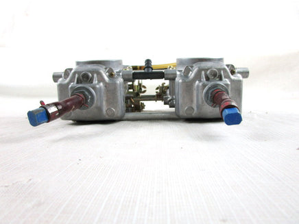 A used Carburetor Assy from a 2001 RMK 800 Polaris OEM Part # 1253385 for sale. Check out Polaris snowmobile parts in our online catalog!