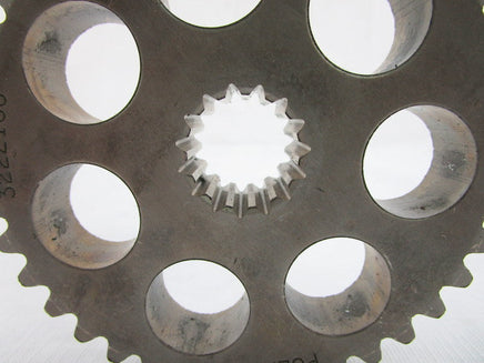 A used Sprocket 39-15T from a 2001 RMK 800 Polaris OEM Part # 3222108 for sale. Check out Polaris snowmobile parts in our online catalog!