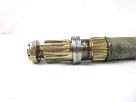 A used Jackshaft from a 2001 RMK 800 Polaris OEM Part # 1332207 for sale. Check out Polaris snowmobile parts in our online catalog!
