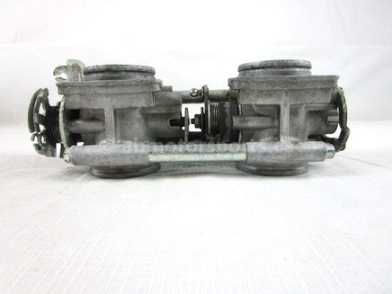 A used Throttle Body from a 2011 RMK PRO 800 Polaris OEM Part # 1204094 for sale. Polaris snowmobile salvage parts! Check our online catalog for parts!