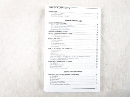 A used Operators Guide from a 2015 REV-XS/REV-XM Skidoo OEM Part # 520001453 for sale. Ski-Doo snowmobile parts… Shop our online catalog… Alberta Canada!