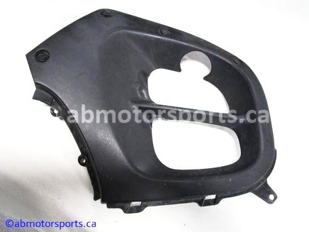 Used Suzuki ATV EIGER 400 OEM part # 53122-38F10-291 front left engine cover for sale