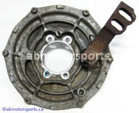 Used Suzuki ATV Eiger 400 OEM part # 64210-38F00 brake plate rear for sale