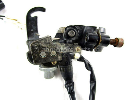 A used Rear Brake Lever Assembly from a 2006 KING QUAD 700 Suzuki OEM Part # 57500-38FC0 for sale. Check out our online catalog for more parts!