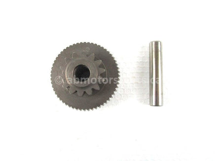 A used Gear Idle Starter from a 2007 Eiger LTF400 Manual Suzuki OEM Part # 12611-38F00 for sale. Suzuki ATV parts… Shop our online catalog… Alberta Canada!