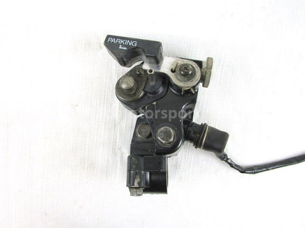 A used Clutch Lever Perch from a 2004 QUAD SPORT Z400 Suzuki OEM Part # 57500-07G01 for sale. Shipping Suzuki parts across Canada daily!