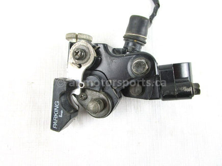 A used Clutch Lever Perch from a 2004 QUAD SPORT Z400 Suzuki OEM Part # 57500-07G01 for sale. Shipping Suzuki parts across Canada daily!