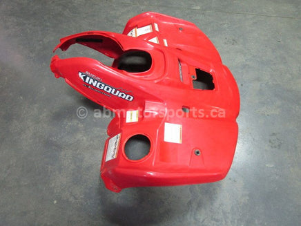 A used Front Fender from a 2007 KING QUAD 450X 4X4 Suzuki OEM Part # 53111-31G00-YT9 for sale. Suzuki ATV parts… Shop our online catalog… Alberta Canada!