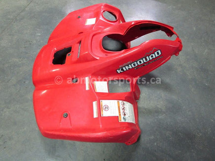 A used Front Fender from a 2007 KING QUAD 450X 4X4 Suzuki OEM Part # 53111-31G00-YT9 for sale. Suzuki ATV parts… Shop our online catalog… Alberta Canada!