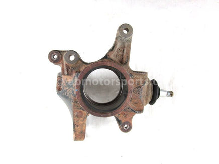 A used Steering Knuckle Right from a 2007 KING QUAD 450X 4X4 Suzuki OEM Part # 51231-11H00 for sale. Suzuki ATV parts… Shop our online catalog… Alberta Canada!