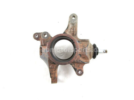 A used Steering Knuckle Right from a 2007 KING QUAD 450X 4X4 Suzuki OEM Part # 51231-11H00 for sale. Suzuki ATV parts… Shop our online catalog… Alberta Canada!