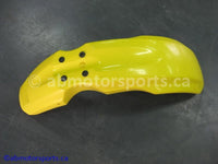 Used Suzuki Dirt Bike DR Z250 OEM part # 53111-13E00-YU1 front fender for sale