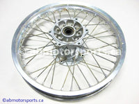 Used Suzuki Dirt Bike DR Z250 OEM part # 64111-14D10 rear rim with hub for sale