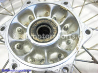 Used Suzuki Dirt Bike DR Z250 OEM part # 64111-14D10 rear rim with hub for sale