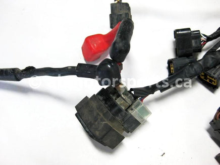 Used Yamaha ATV GRIZZLY 660 SE OEM part # 4SV-81940-12-00 main wire harness and OEM part # 5KM-82590-20-00 starter relay for sale