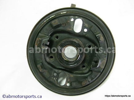 Used Yamaha ATV BIG BEAR 350 OEM part # 3HN-23501-02-00 left front knuckle for sale