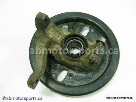 Used Yamaha ATV BIG BEAR 350 OEM part # 3HN-23501-02-00 left front knuckle for sale