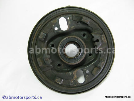 Used Yamaha ATV BIG BEAR 350 OEM part # 3HN-23502-02-00 right front knuckle for sale